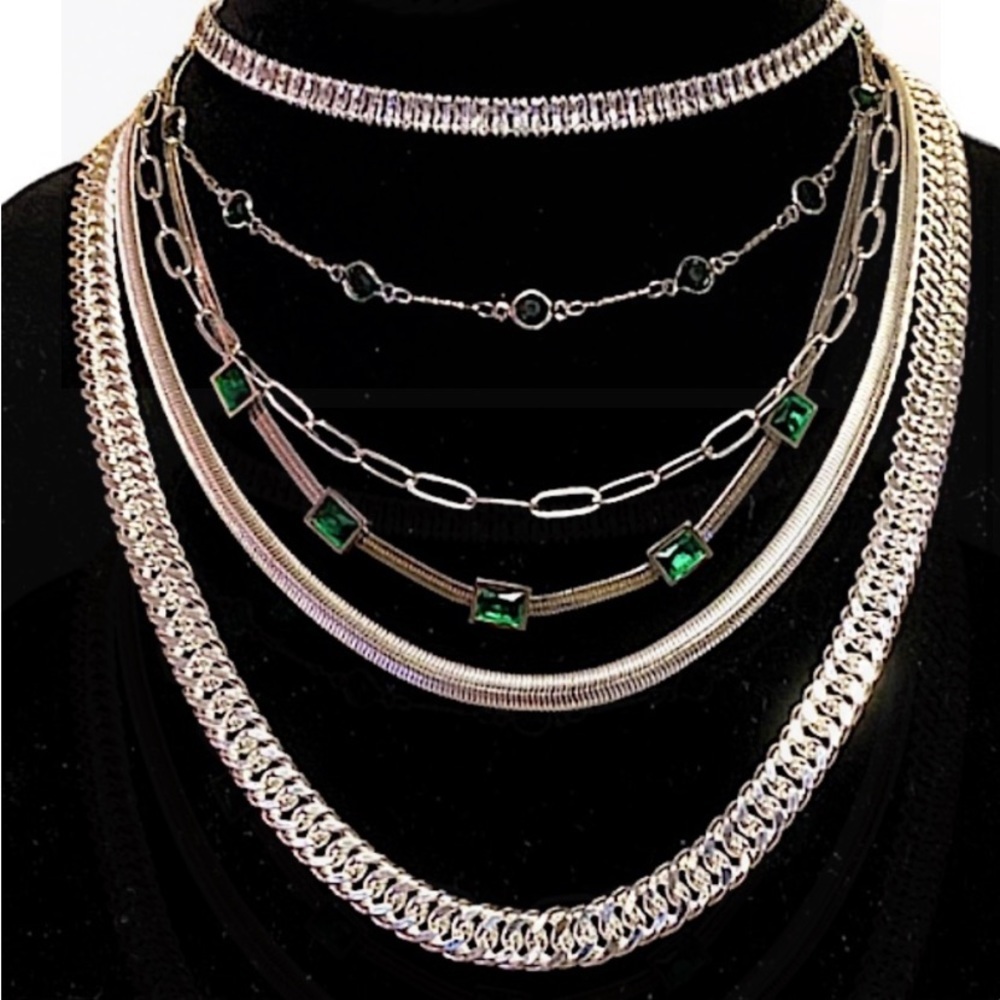 Multi Layer Handmade Necklace - Picture 2 of 4